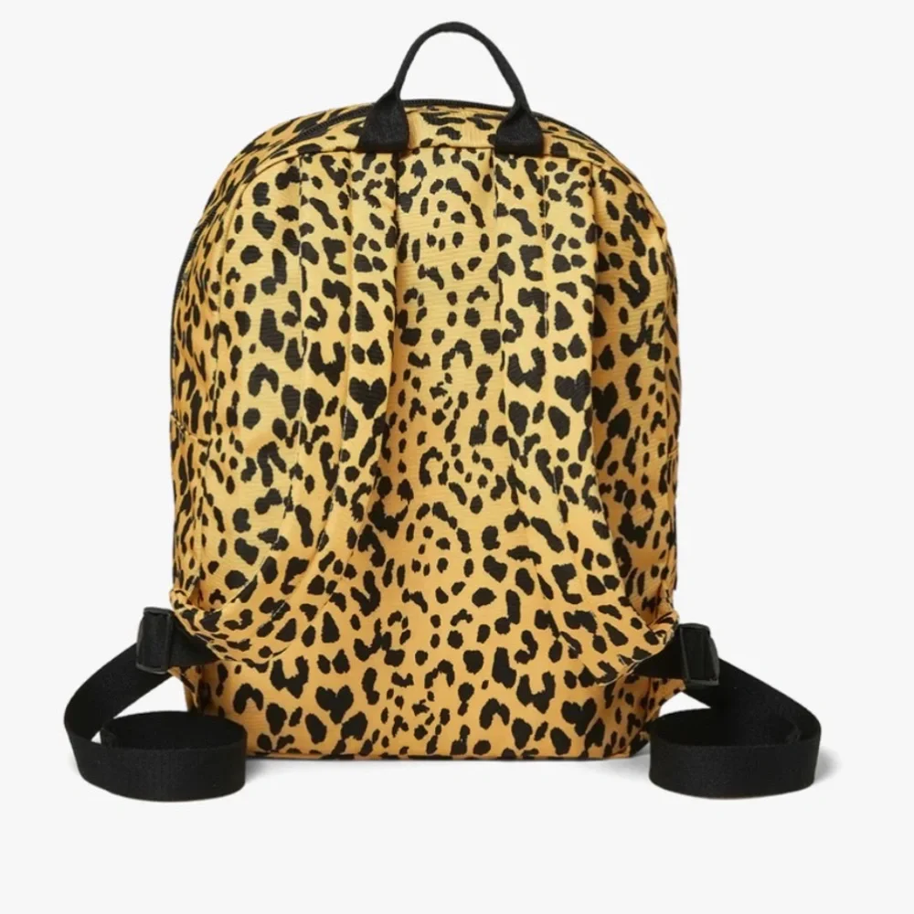 Pura Vida LEOPARD MINI BACKPACK gold black leopard print NWT